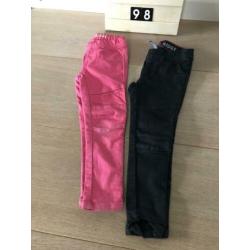 Setje trui en skinny broek maat 98 104