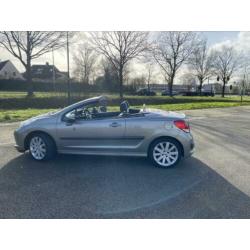 Peugeot 207 1.6 16V CC 88KW 2007 Grijs, Roland Garros
