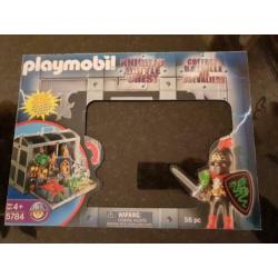 Playmobil Piraten/ ridder koffer 5784 met gevangenis + draak