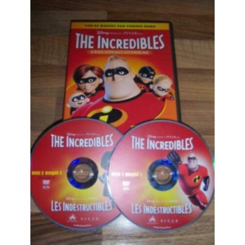 Disney Pixar THE INCREDIBLES 1 (2-disc) in nieuwstaat