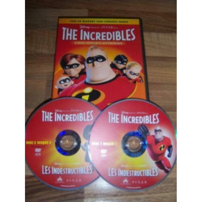 Disney Pixar THE INCREDIBLES 1 (2-disc) in nieuwstaat