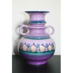 Plateel keramiek, Flora Gouda decor Lila