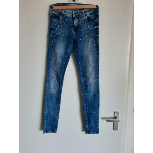 Skinny Jeans parels maat 34