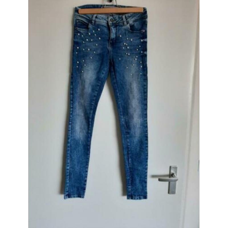 Skinny Jeans parels maat 34