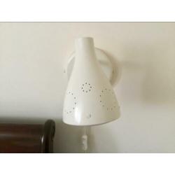 Plafondlamp en 2 bijpassende wandlampen