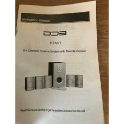 Homs cinema set met 5 losse boxen