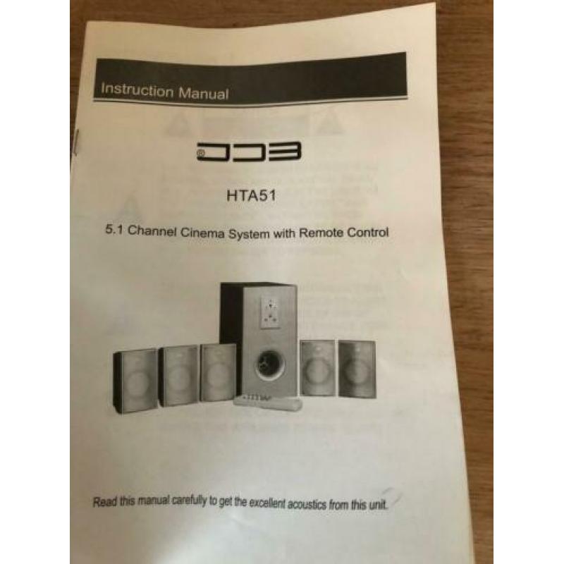 Homs cinema set met 5 losse boxen