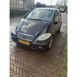 Mercedes A-Klasse 2.0 A200 5DRS AUT 2005 Zwart