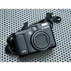 Canon G10 met onderwaterhuis WP-DC28