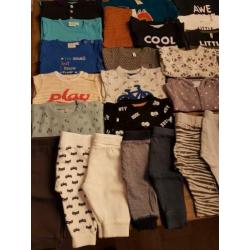 Groot pakket kleding maat 62 jongen