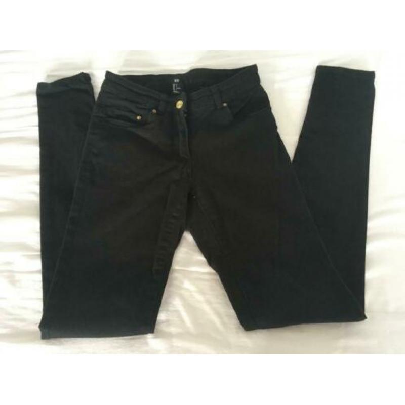 Zwarte spijkerbroek H&M maat 34