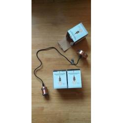 Lampfitting hanglamp pendel NIEUW 3 stuks