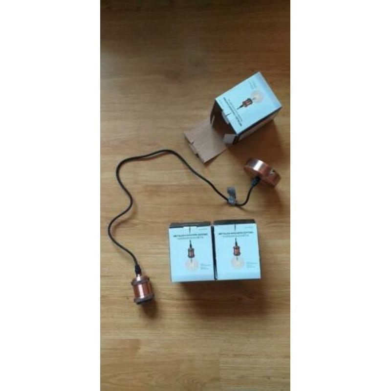 Lampfitting hanglamp pendel NIEUW 3 stuks