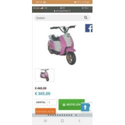 Elektrische scooter echt zo goed al nieuw degelijke accu