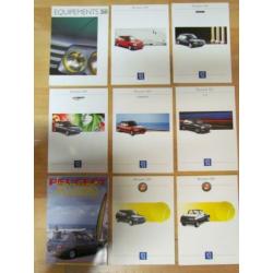 Peugeot 205 + 205 GTi + 205 Cabriolet. Ruim 50 items.