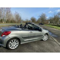 Peugeot 207 1.6 16V CC 88KW 2007 Grijs, Roland Garros