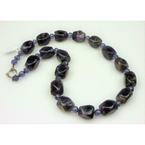 Opruiming Ketting amethist 51 cm / Z5891