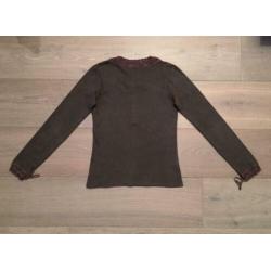 ZGAN Riverwoods warme longsleeve & gehaakte afwerking Small