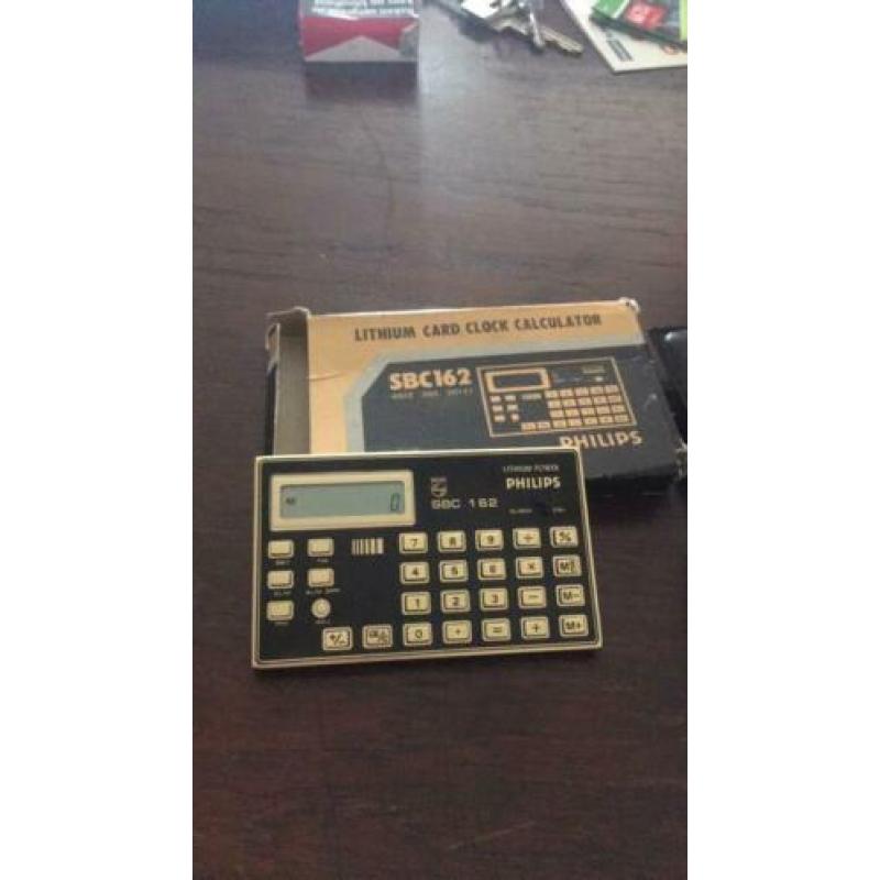 Phillips calculators gold en zilver