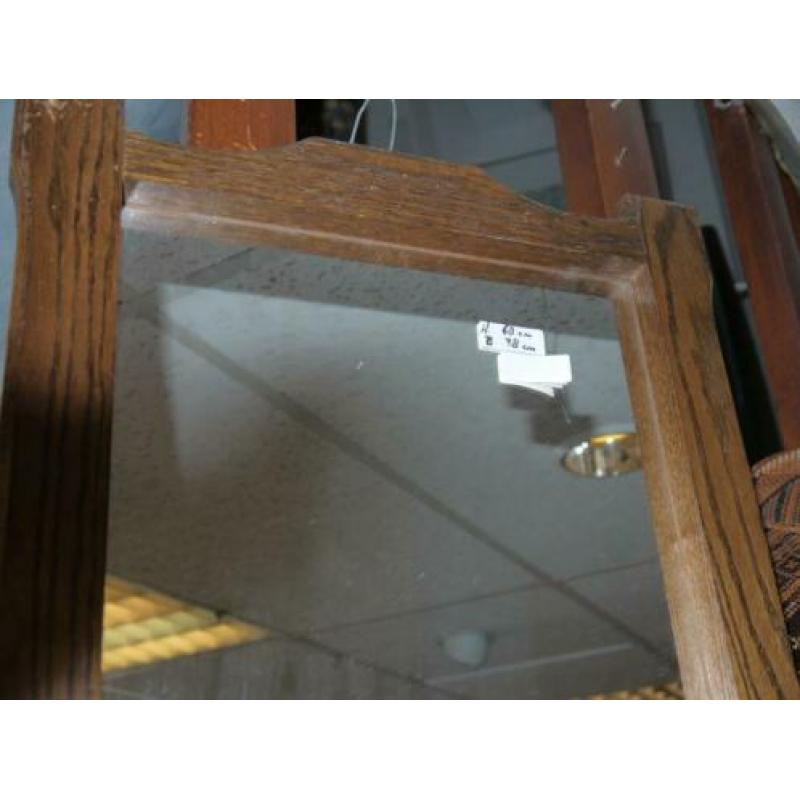 spiegelin eikenlijst 38 x68 cm