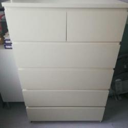 Ikea Malm ladekast 80x123