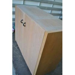 Kast, 2 planken (Casterlein projectmeubilair)