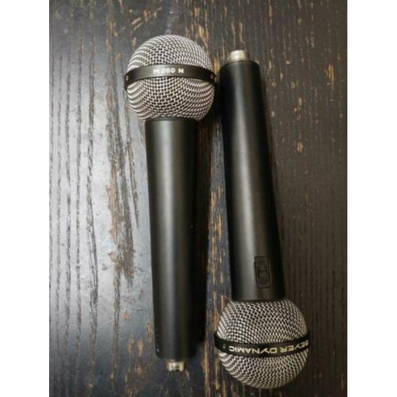 Beyerdynamic m260n microfoons (2 stuks)