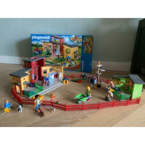 Playmobil Dierenpension (9275) + Kattenverblijf (9276)