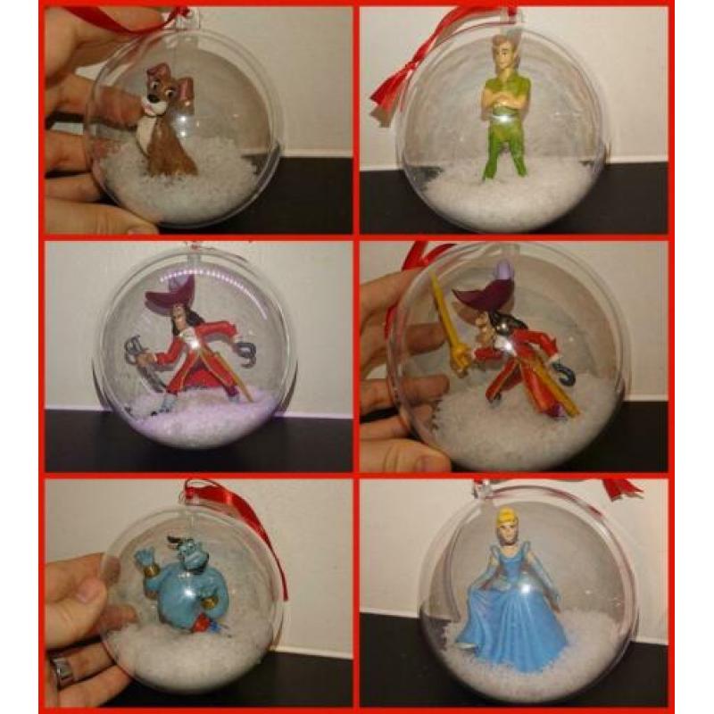 Verschillende Disney unieke kerstballen ballen