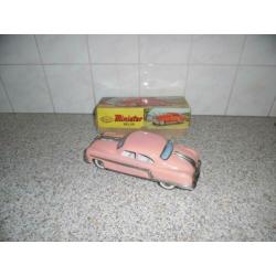 Blikken Auto Minister (De Luxe) Met Doos !! Nieuw !!! Fiftie