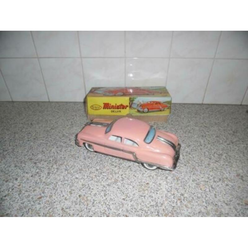 Blikken Auto Minister (De Luxe) Met Doos !! Nieuw !!! Fiftie