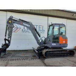 Terex TC75 rupskraan graafmachine midigraver kettenbagge