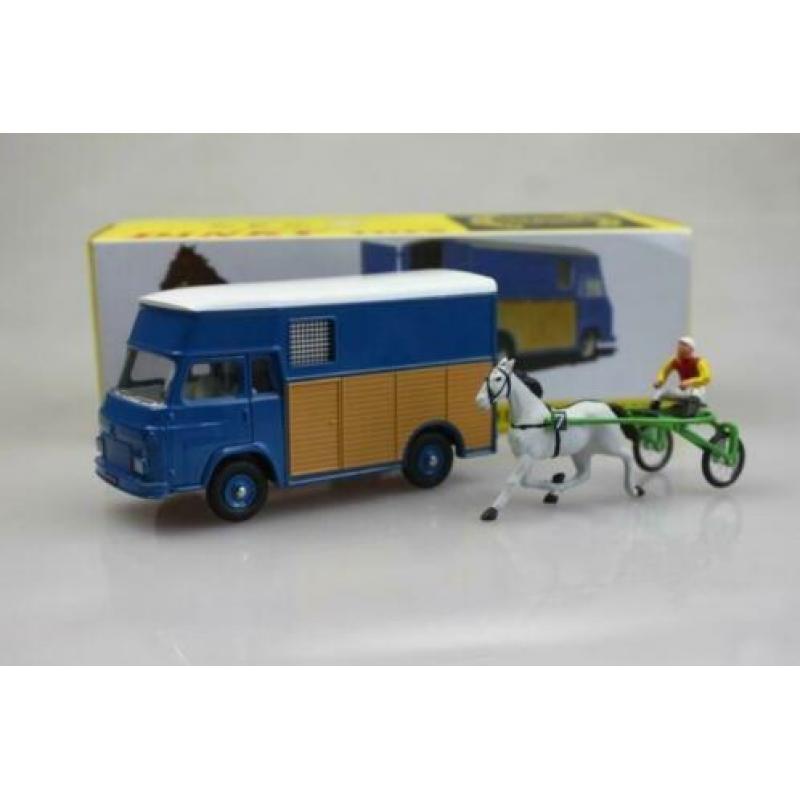 Saviem Paardentransport +sulky&rijder - Atlas Dinky Toys 571