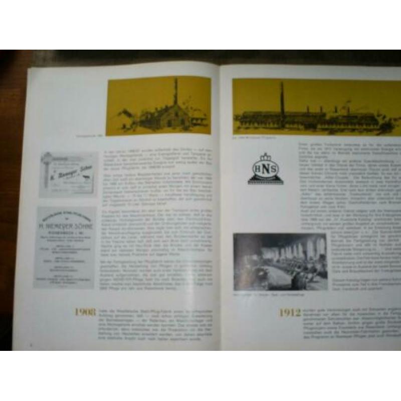 folder 75 jr H Niemeijer Sohne Duitsland Erde u Stahl 1938