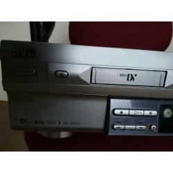 jvc super vhs hr dvs 3 combi dv bandjes en videorecorder