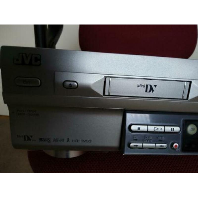 jvc super vhs hr dvs 3 combi dv bandjes en videorecorder