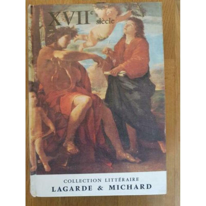 Franse literatuurboeken Lagarde et Michard (hele set)