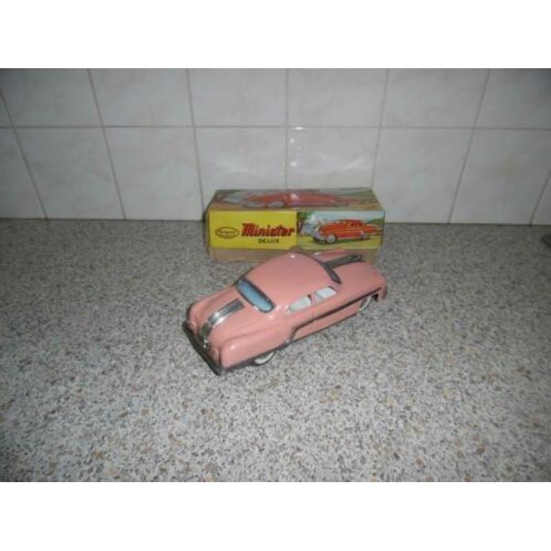 Blikken Auto Minister (De Luxe) Met Doos !! Nieuw !!! Fiftie