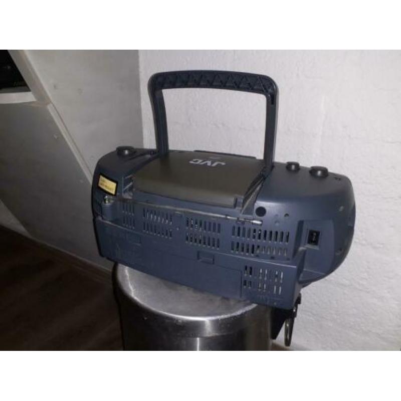 Jvc radio cd cassettespeler 100% werkend