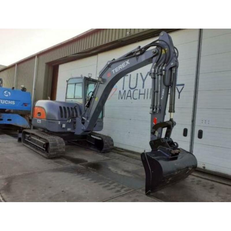 Terex TC75 rupskraan graafmachine midigraver kettenbagge