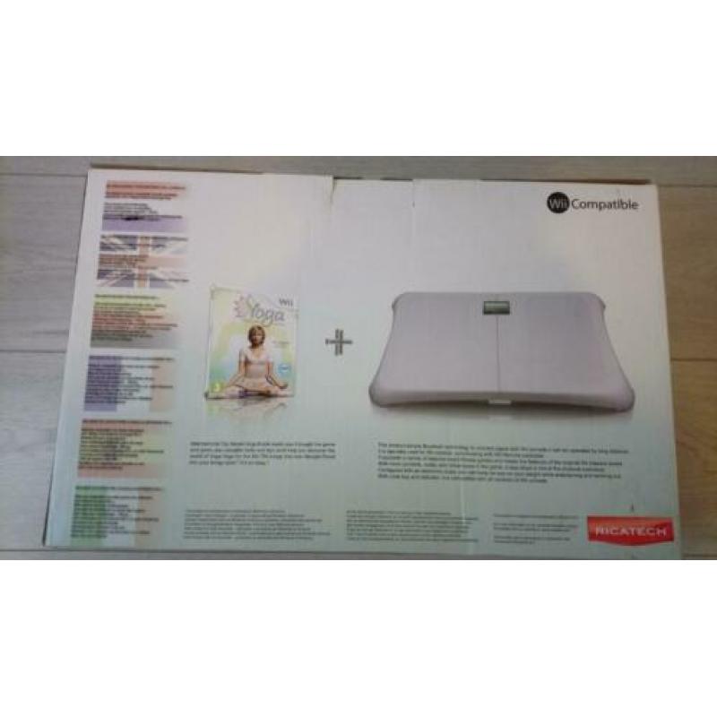 Wii yoga balance board + game