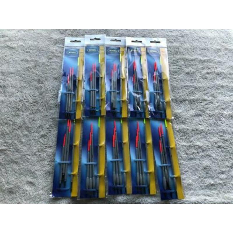 adv 246 / NIEUW set 10 pakjes dobbers MITCHELL