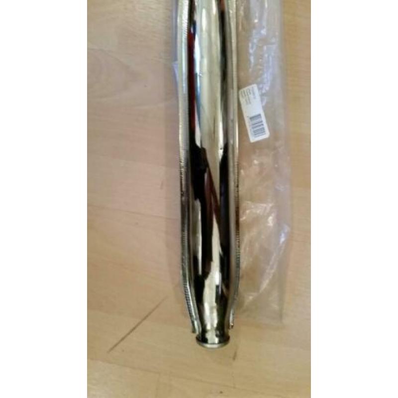 Tomos chroom uitlaat a3/a35 speedy/euro.2