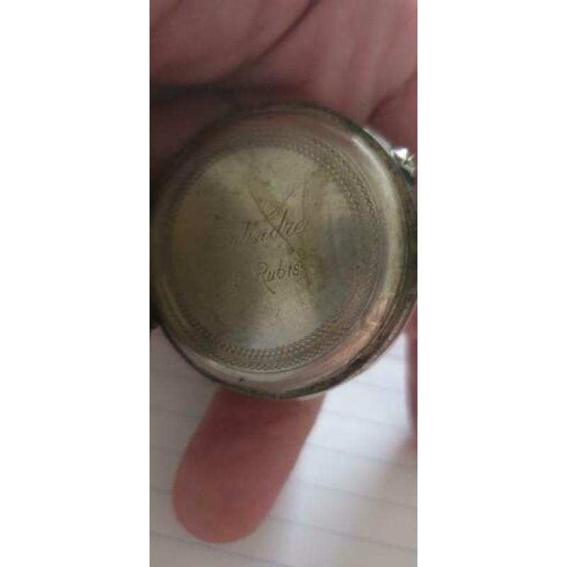 4 oude lopende zakhorloges bieden per stuk of voor alle 4
