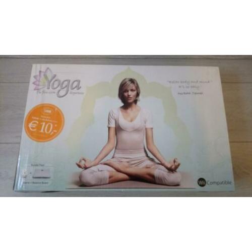 Wii yoga balance board + game