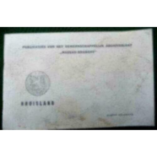 Publicaties v.h. gem.archivariaat Nassau Brabant, Kruisland