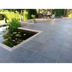 keramische terrastegels ceramica Belgisch hardsteen 60x60 cm