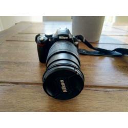 Nikon D60 met lens 18-105
