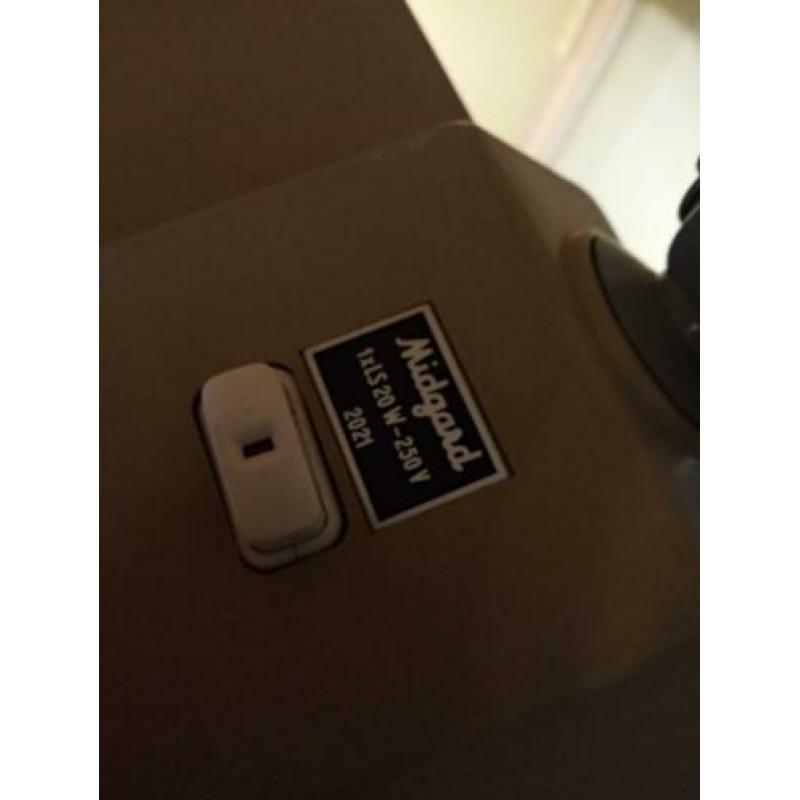 Vintage industriële werklamp.design Midgard.DDR.jaren 50-60.