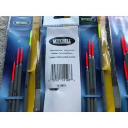 adv 246 / NIEUW set 10 pakjes dobbers MITCHELL